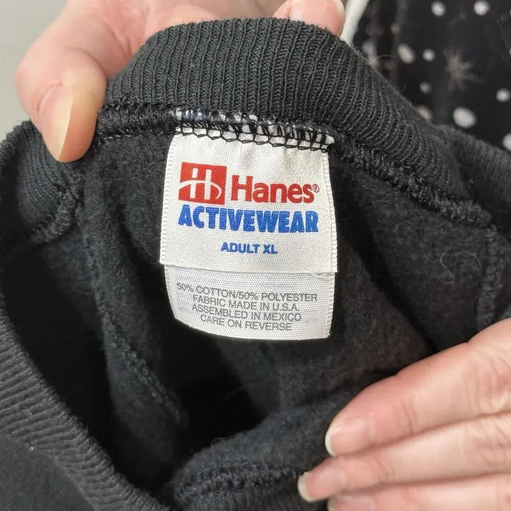 Hanes Activewear Unisex Vintage Sweatshirt Piano Sleeve XL